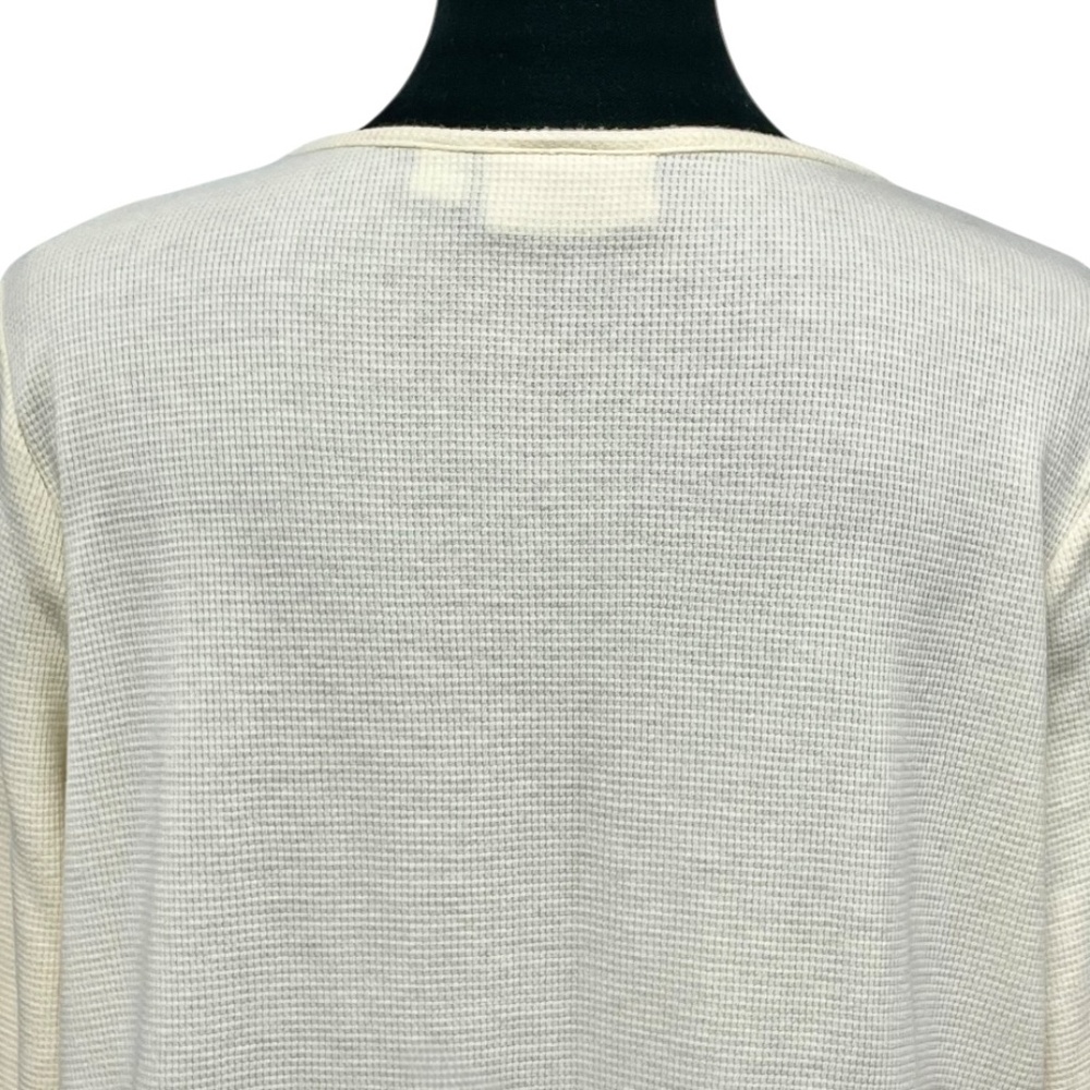 Quacker Factory Embellished Fall Thanksgiving Cardigan & Thermal Top Set Size L - Picture 6 of 15
